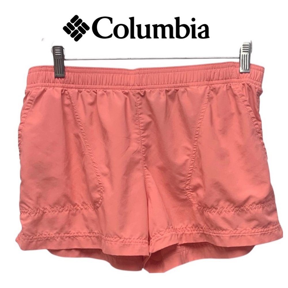 Columbia Women's Sandy River Coral Reef Hiking Athletic Shorts w/Pockets Medium